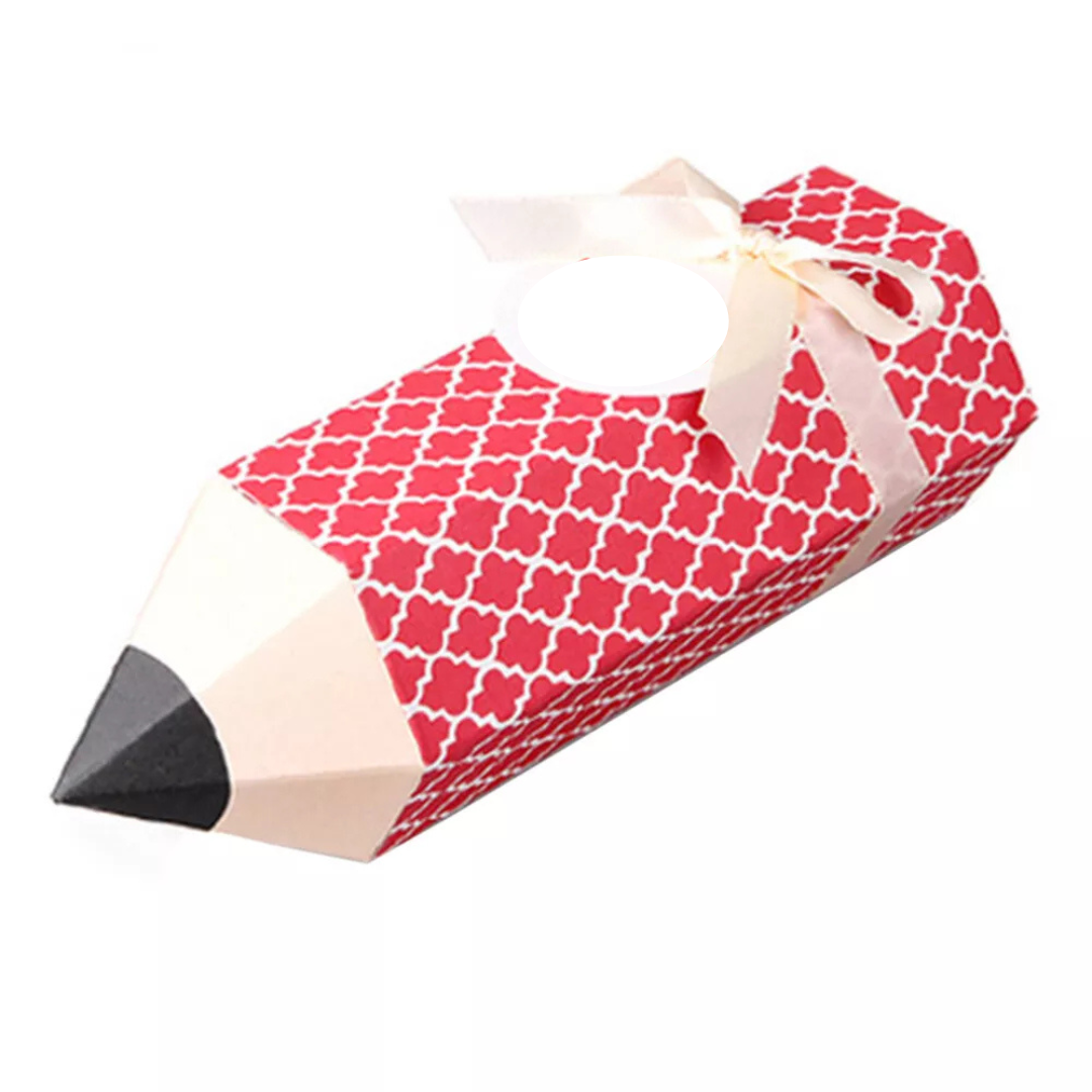 Pencil Shaped Candy Box "Thank you Teacher "