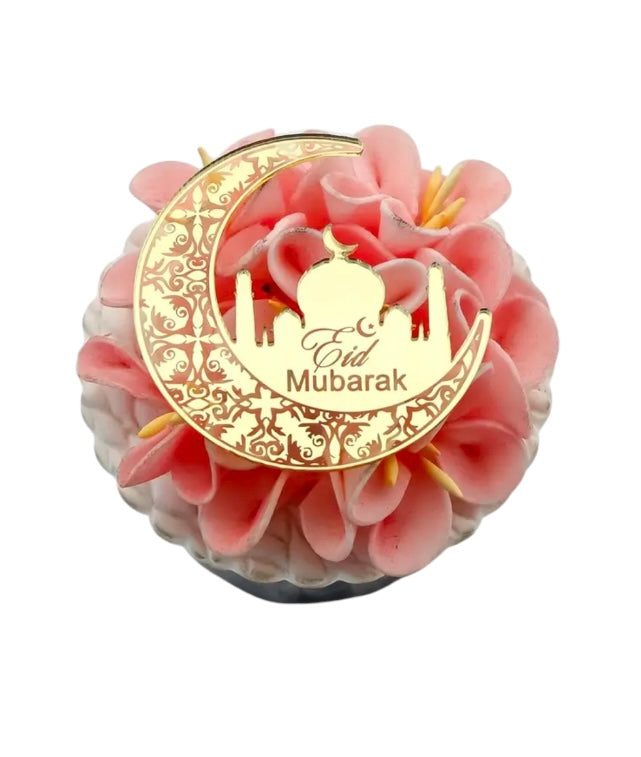 Eid Cupcake Toppers Acrylic