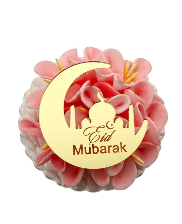 Eid Cupcake Toppers Acrylic