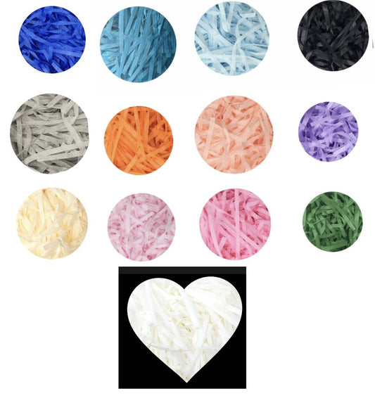 Luxury Shredded Paper Assorted Colours