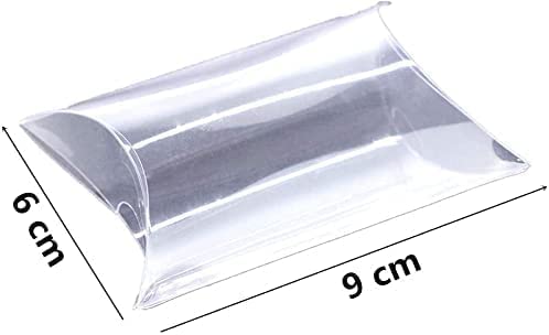 Clear Pillow Pouch 9*6*2.5cm