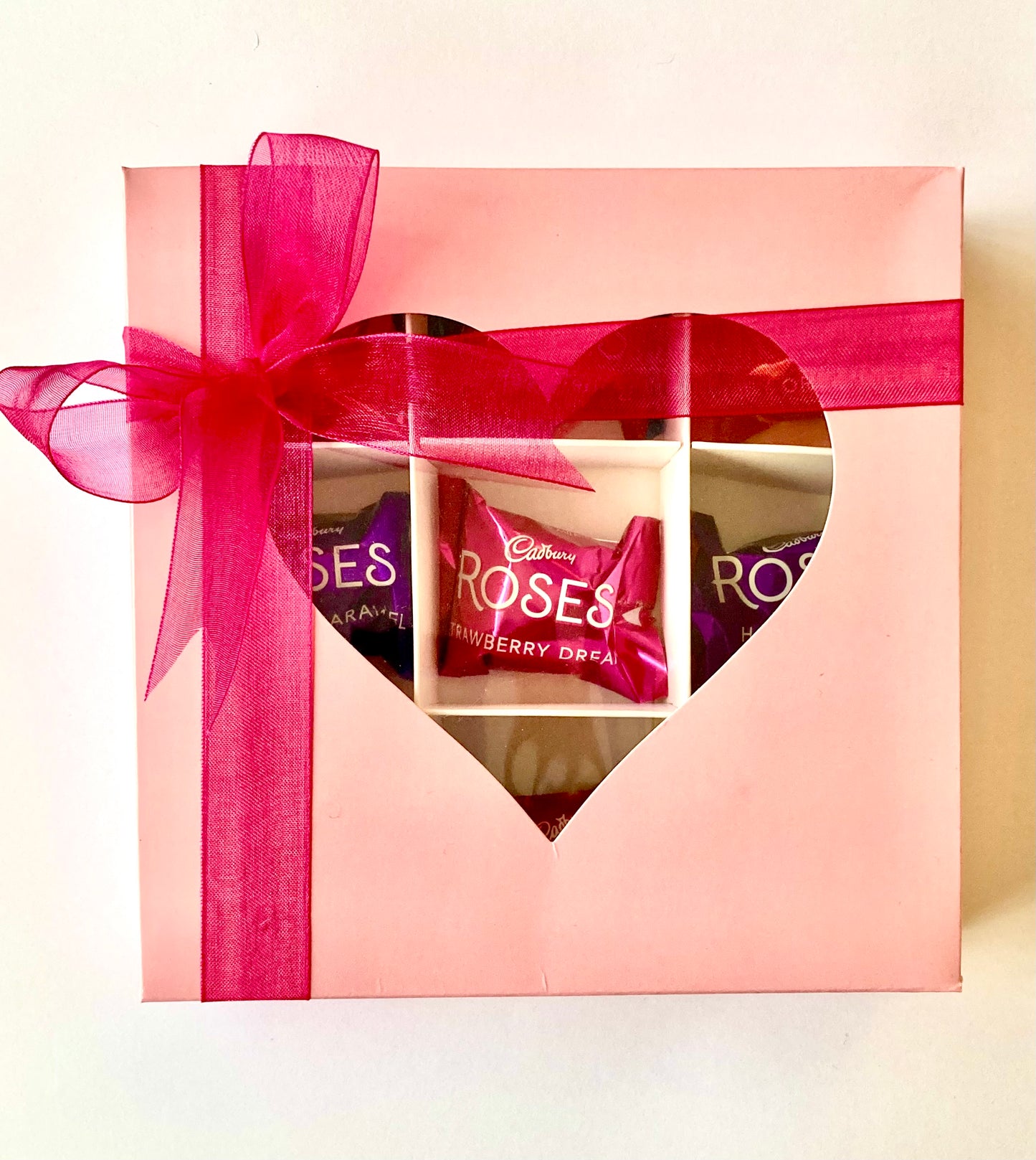 Empty Pick and Mix Box Heart Window