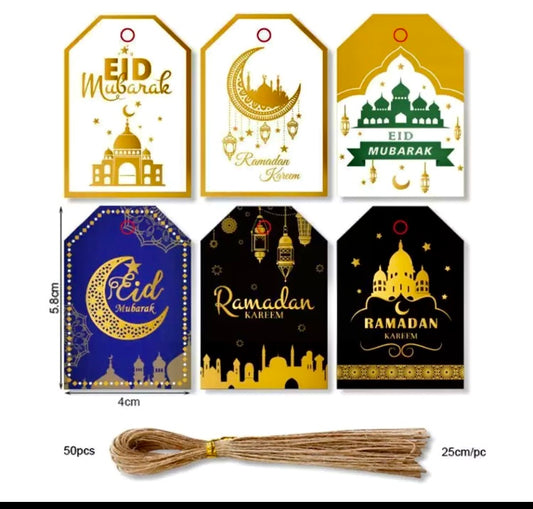 Eid and Ramadan Gift Tags