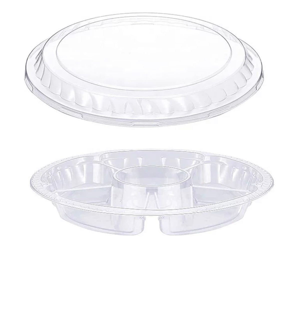Compartment Trays-Clear