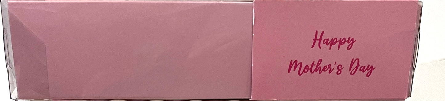 Clear Lid Box With Sleeve - 15*15*3.5cm Mothers Day