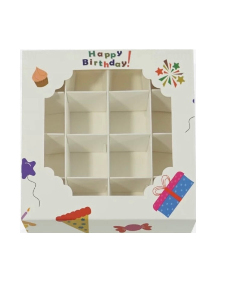 Empty Pick And Mix Box Happy Birthday Design