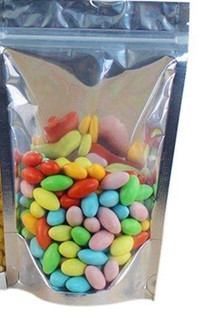 Resealable Foil Pouch20*30cm Silver