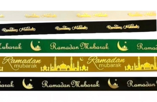 Ramadan Mubarak Ribbon