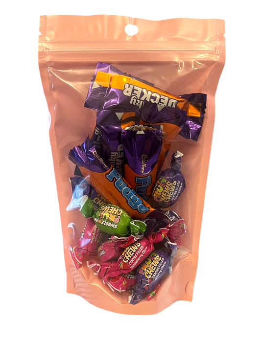 Resealable Stand Up Pouch 16*24cm Pink