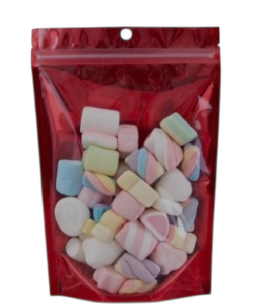 Resealable Stand Up Pouch 16*24cm Red