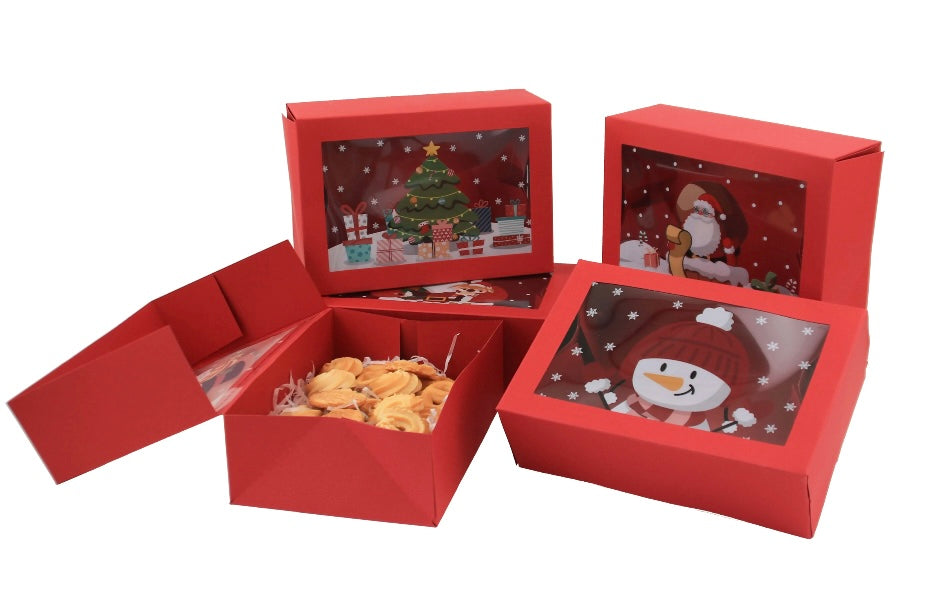 Christmas Treat Boxes -Assorted Designs