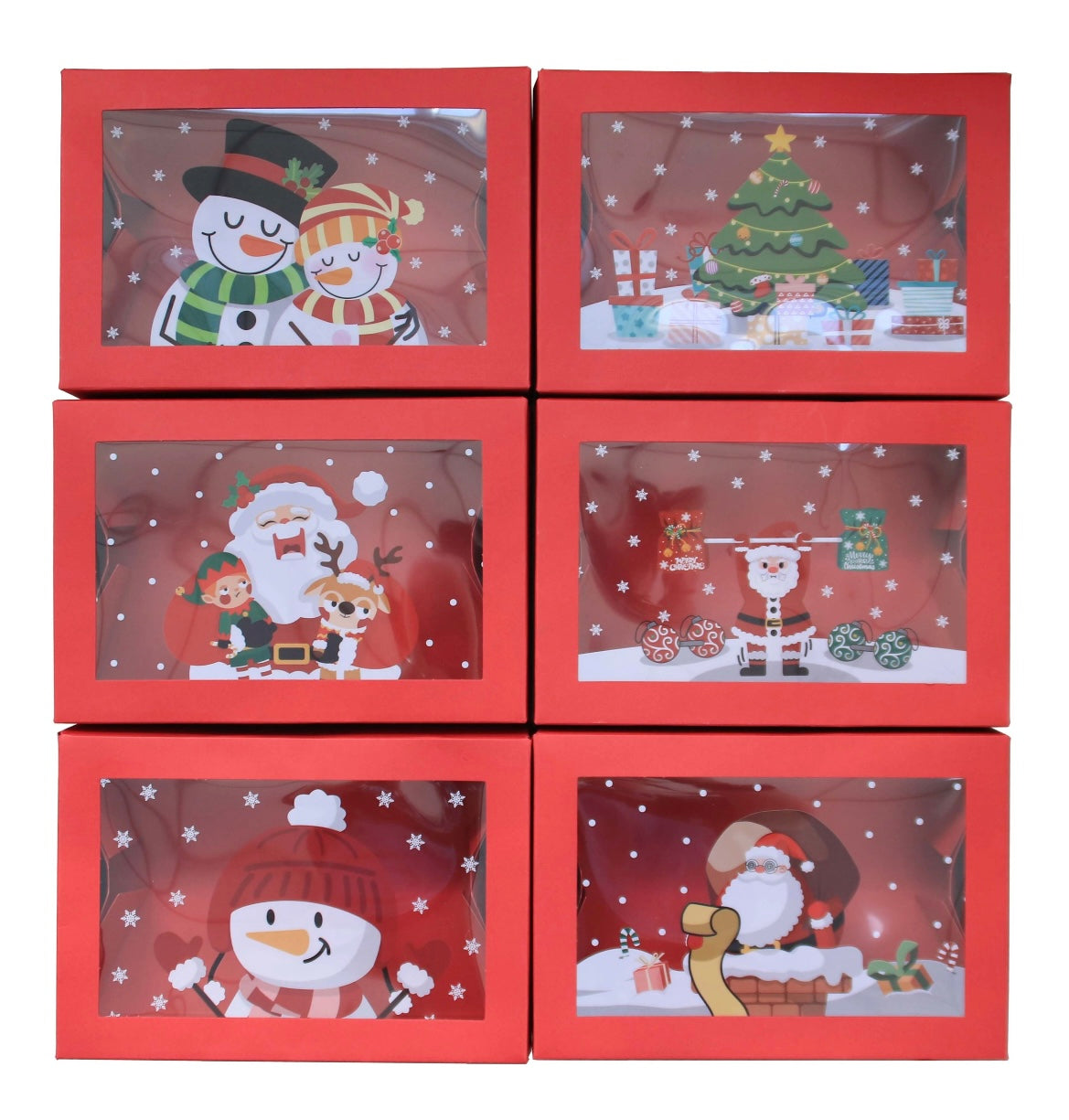 Christmas Treat Boxes -Assorted Designs