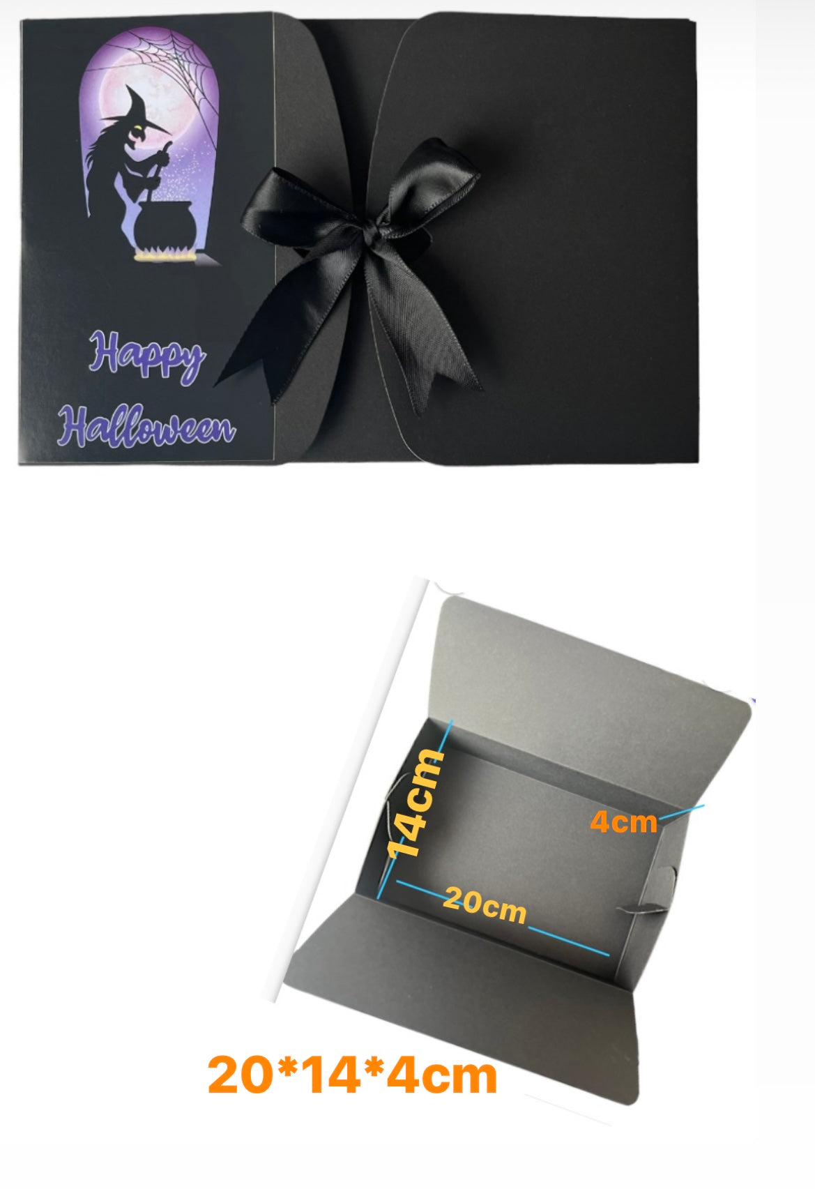 Halloween Box With Printed Sticker