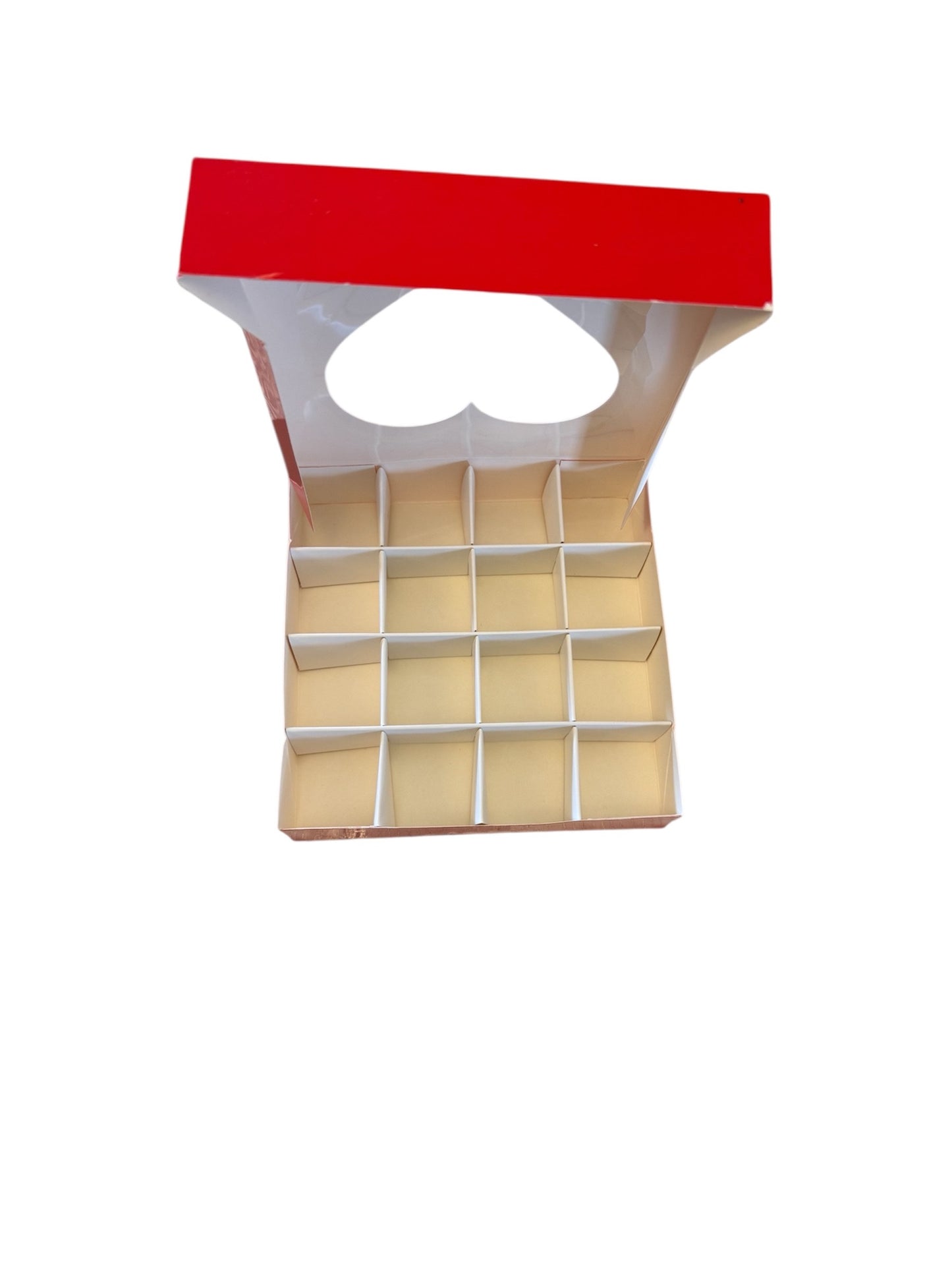 Empty Pick And MIx Box Heart Window-