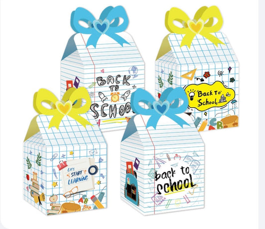 Back To School Candy Boxes - 10*10*7.5cm