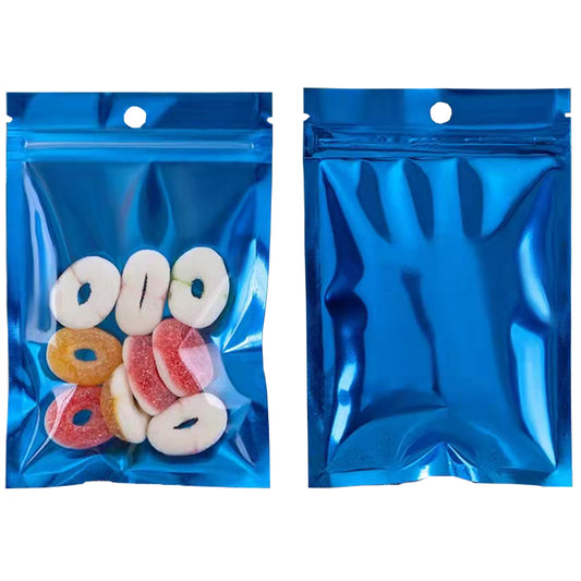 Resealable Stand Up Pouch 16*24cm  Blue