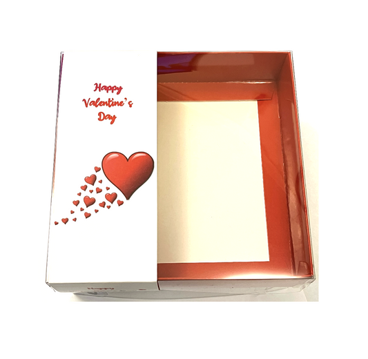 Clear Lid Valentine Box