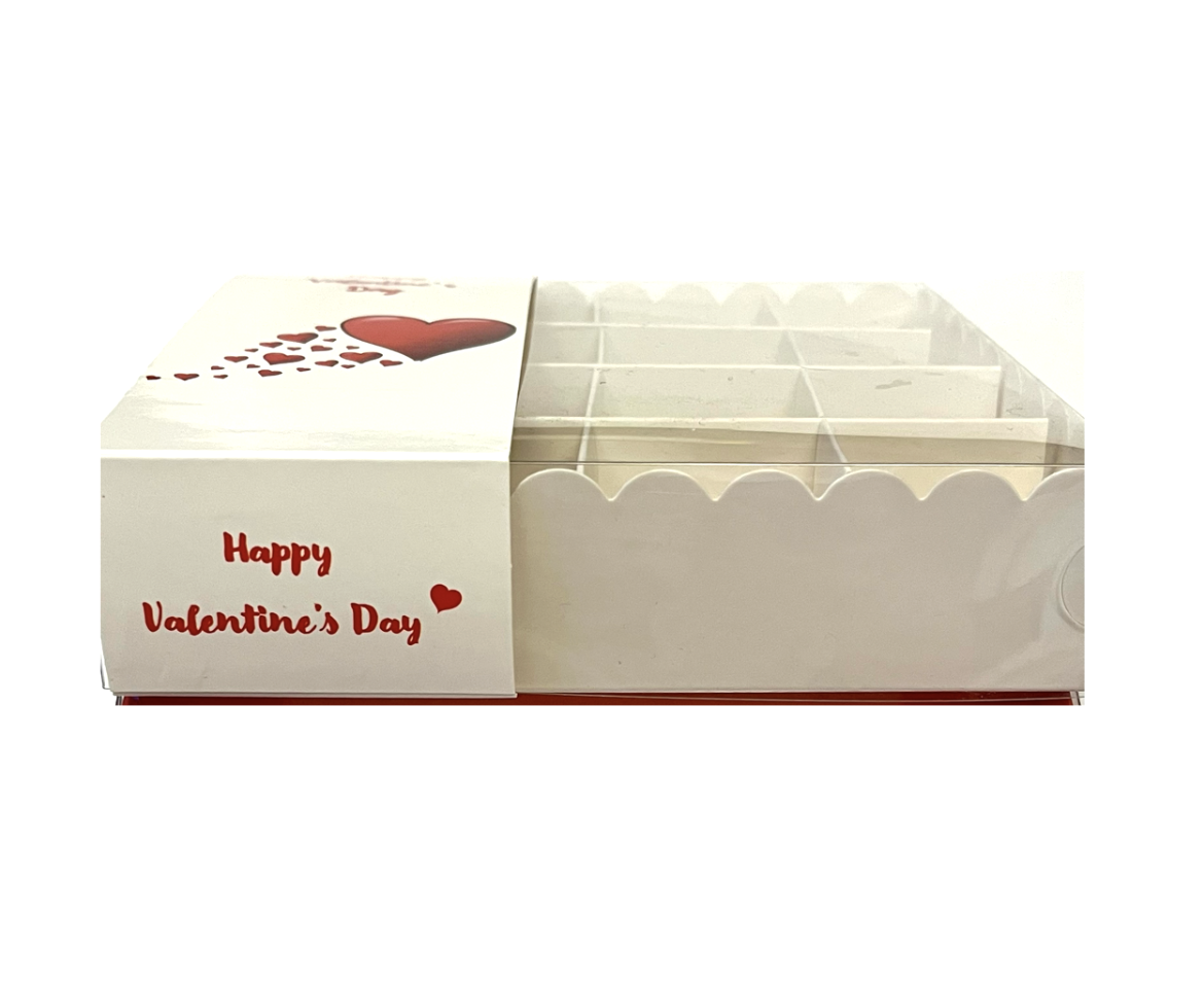 Clear Lid Valentine Box