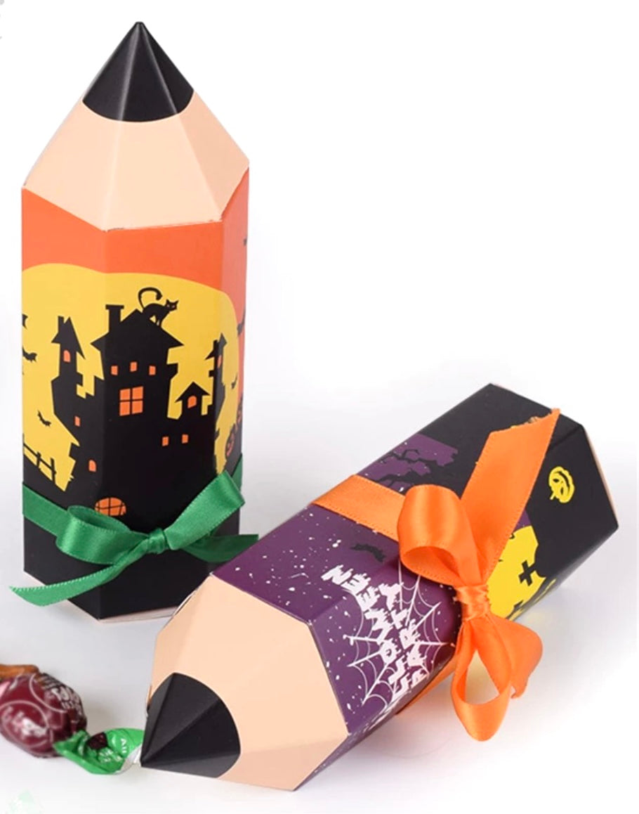 Halloween Pencil Shaped Candy Box