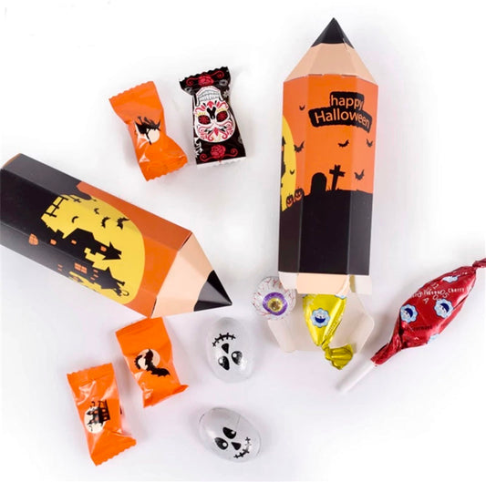 Halloween Pencil Shaped Candy Box
