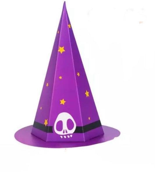 Halloween Witches Hat Favour Box