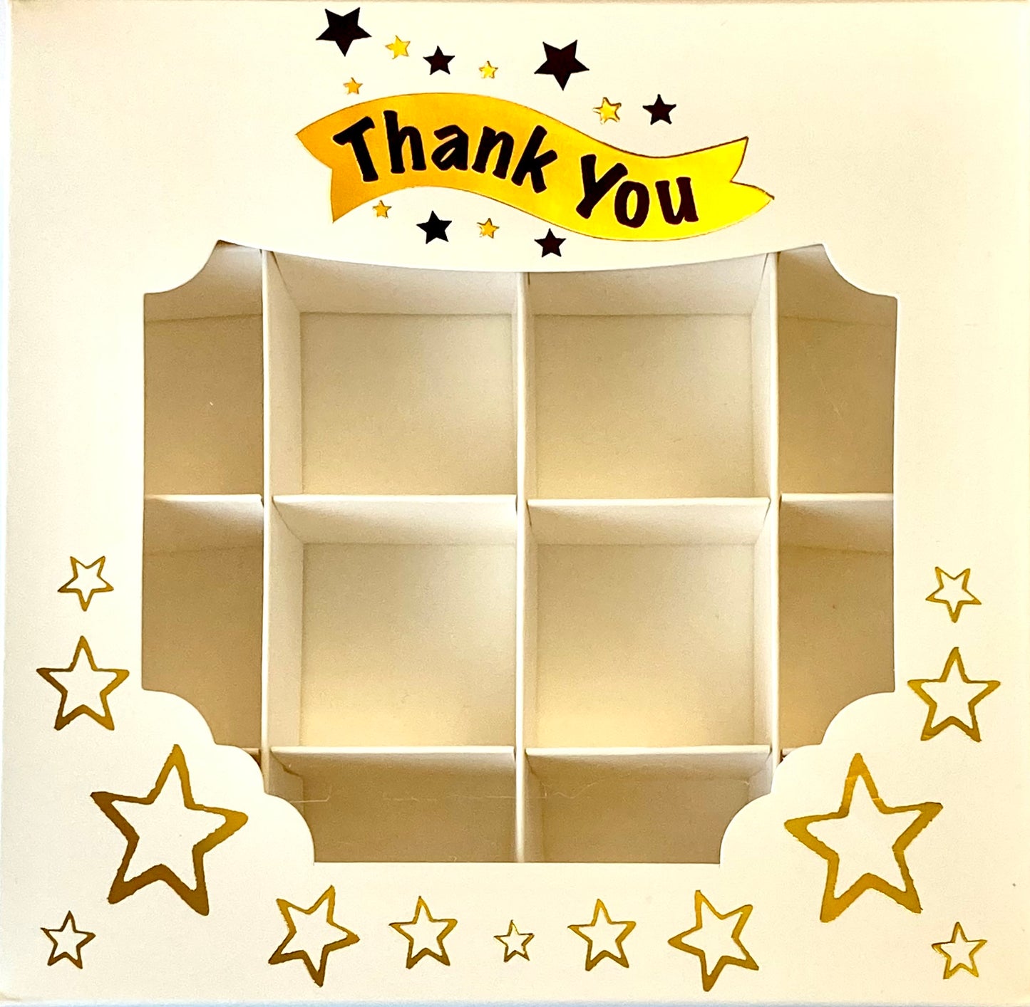 Empty Pick And Mix Box Thank You Theme