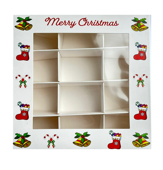 Empty Pick And Mix Box -Christmas Theme