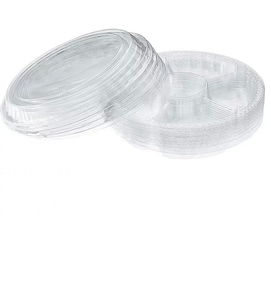 Compartment Trays-Clear