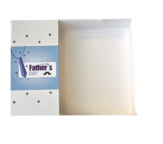 CLEAR LID EMPTY PICK AND MIX FATHERS DAY BOXES