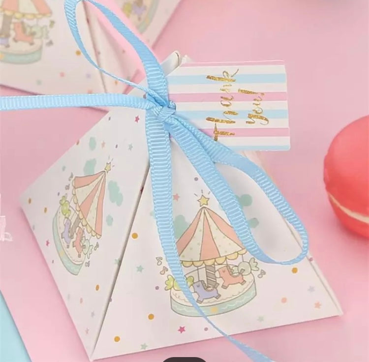 Baby favour boxes