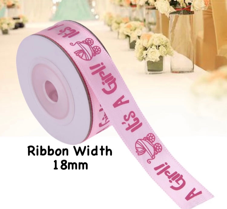 Satin Pink Baby Ribbon