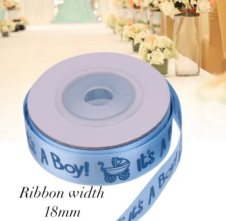 Satin Baby Ribbon Blue