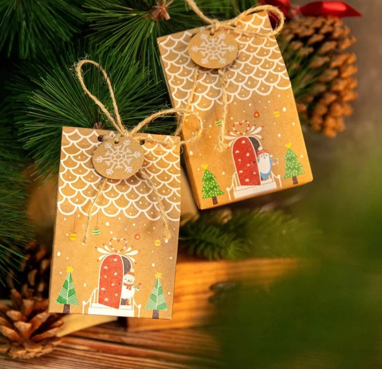 Kraft Christmas Favour Box