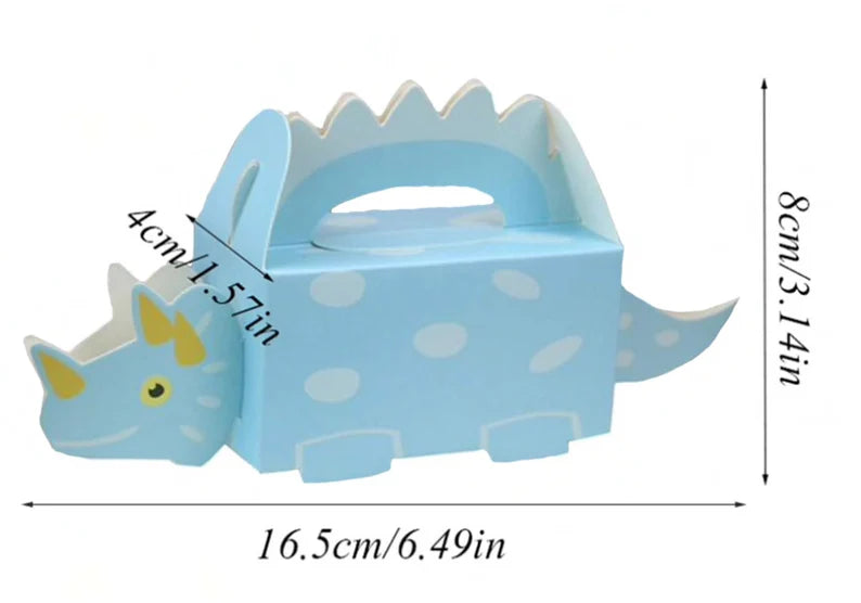 Dinosaur Shaped Candy Boxes